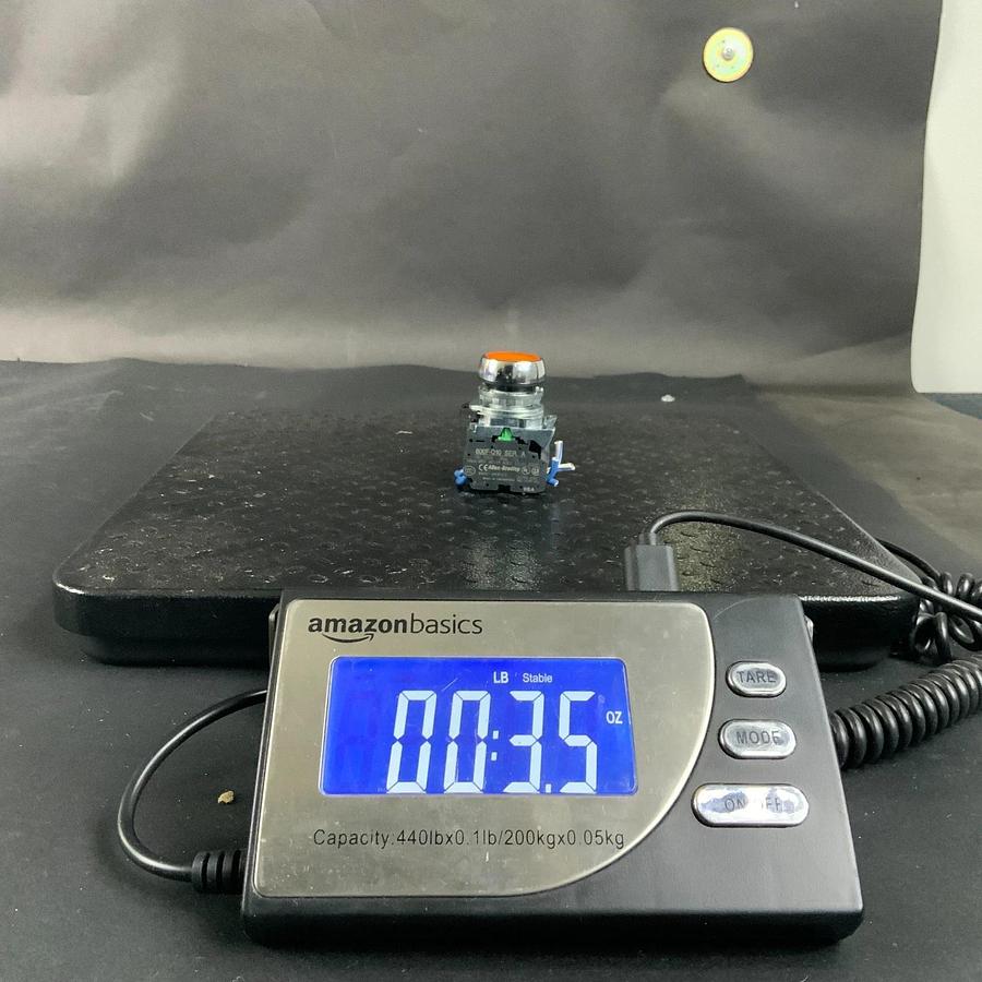 Used ALLEN BRADLEY 800F-Q10 SERIES A ORANGE PUSH BUTTON ($25 OBO)