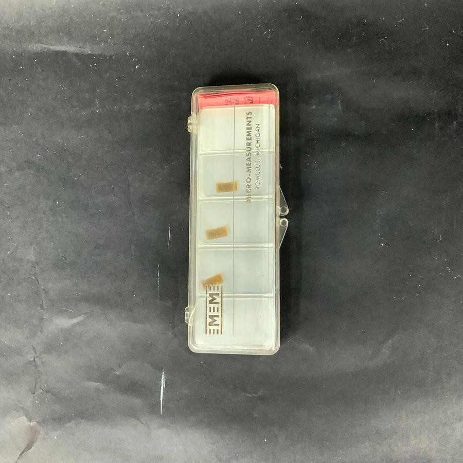 MICRO-MEASUREMENTS SA-06-125DR-060 PRECISION STRAIN GAUGE - LOT OF 3 ($15 OBO)