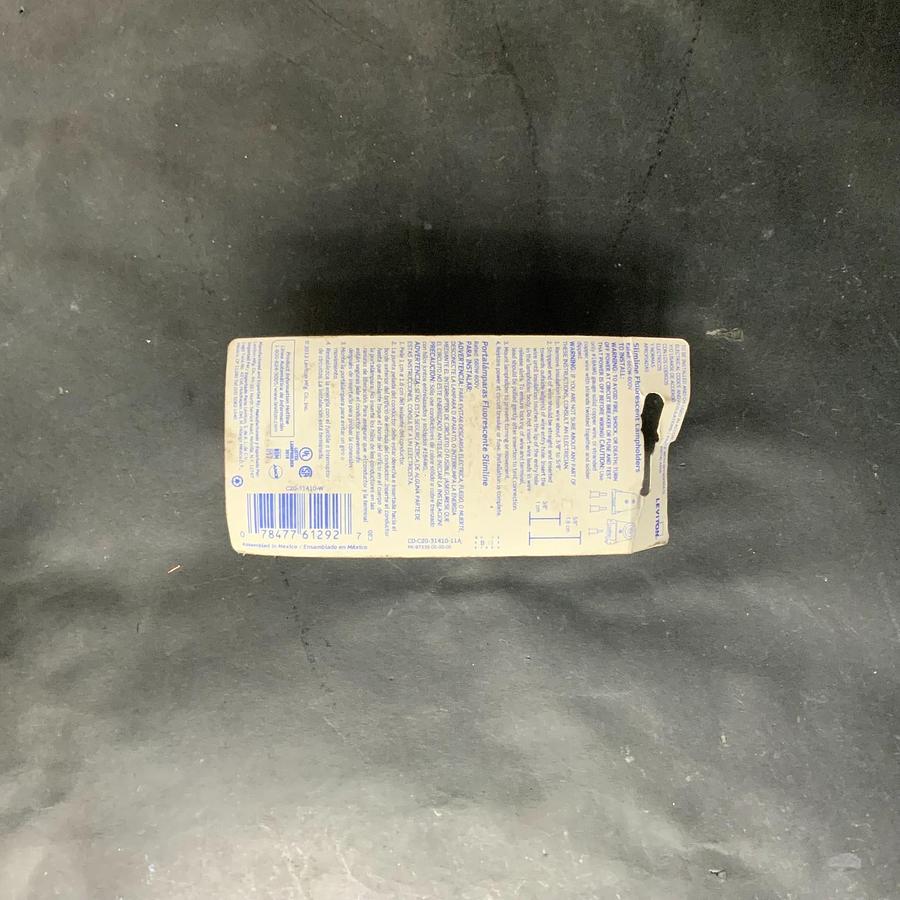Used LEVITON 31410-W FLUORESCENT LAMP HOLDER ($10 OBO)