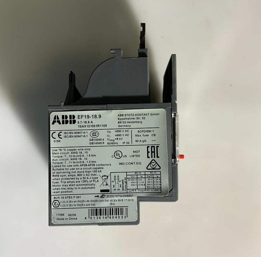 Used ABB EF19-18.9 ($29.99 OBO)