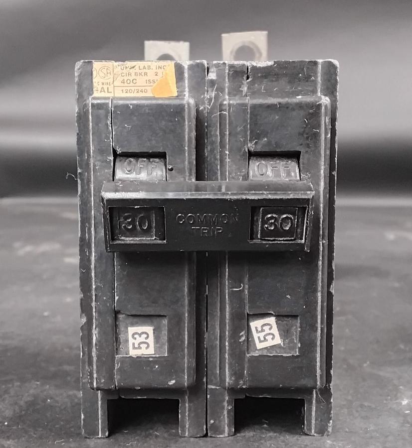 Used WESTLINGHOUSE QBHW2030 CIRCUIT BREAKER ($20 OBO)