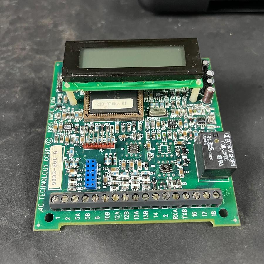 Used LEESON TECHNOLOGY CORP. 9933-001 CONTROL BOARD ($35 OBO)