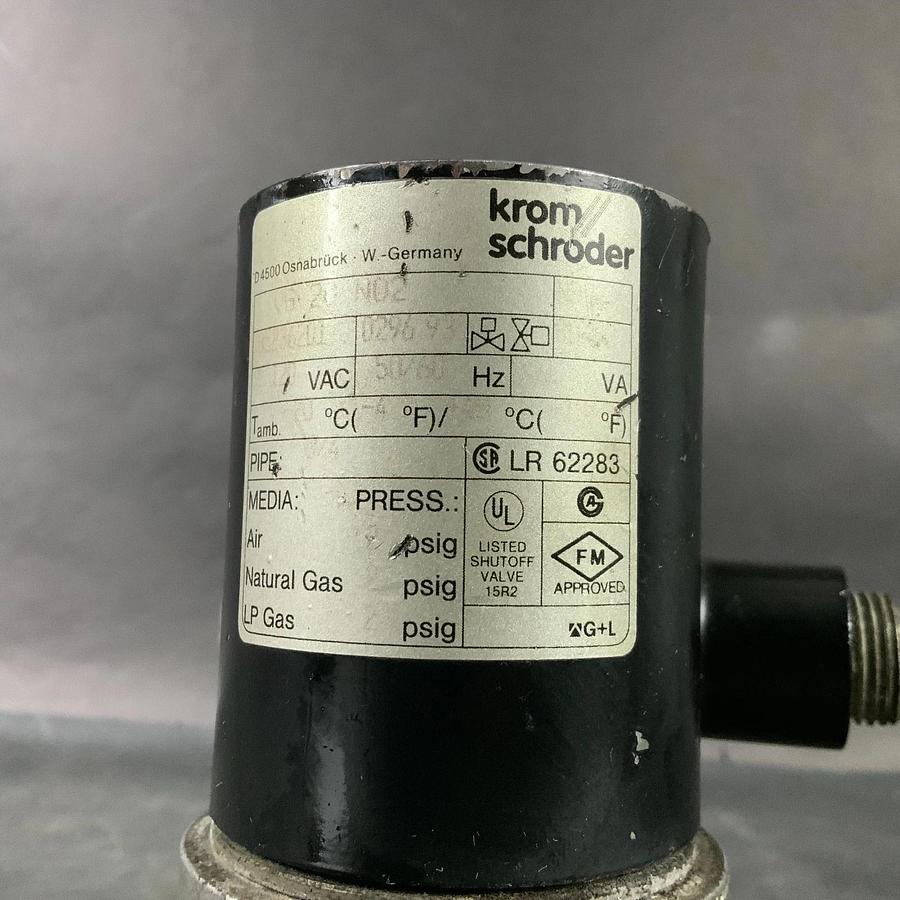 Used KROM SCHRODER VG20N02 GAS VALVE ($100 OBO)
