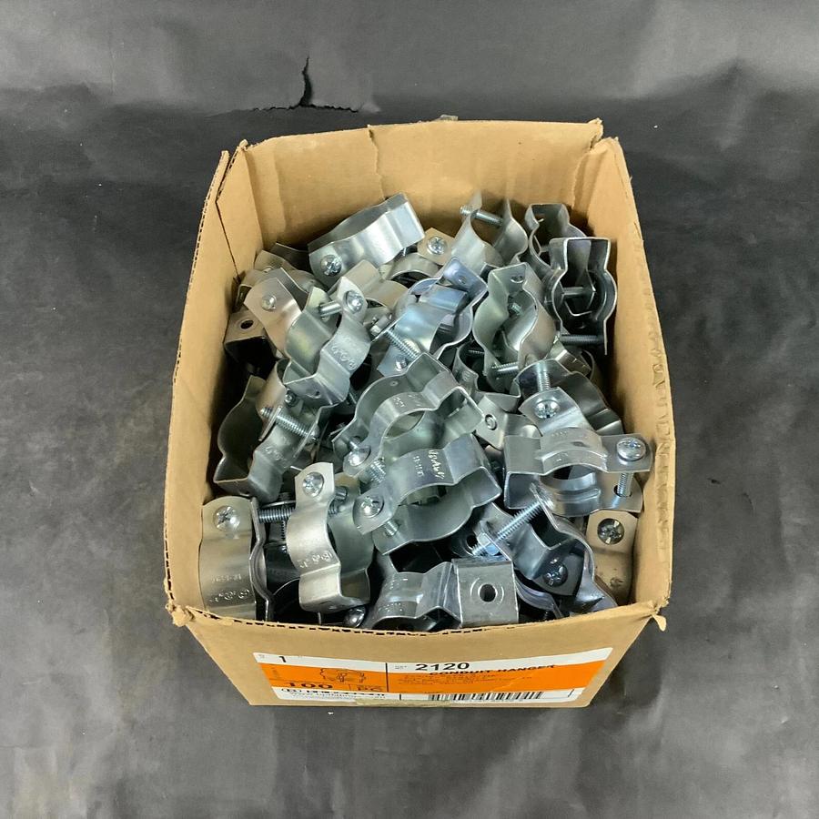 BRIDGEPORT 1”-2120 CONDUIT HANGER-SET OF 100 ($60 OBO)