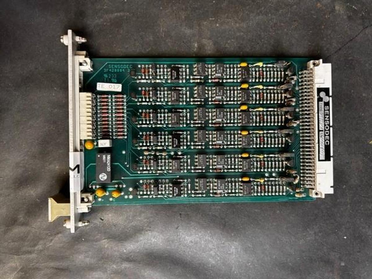 Used SENSODEC BIA-420 CIRCUIT BOARD