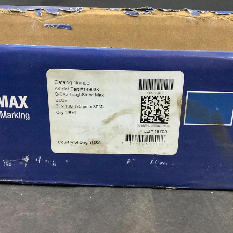 Used BRADY-TOUGH STRIPE MAX-FLOOR MARKING ($70 OBO)