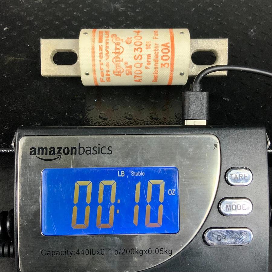 Used FERRAZ SHAWMUT AMPTRAP A70QS300-4 FUSE ($35 OBO)