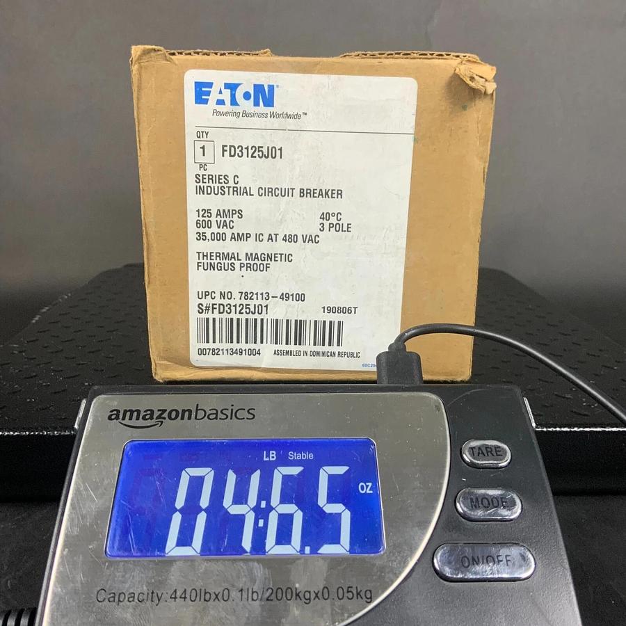 Used EATON FD3125J01 CIRCUIT BREAKER - BRAND NEW IN BOX ($950 OBO)
