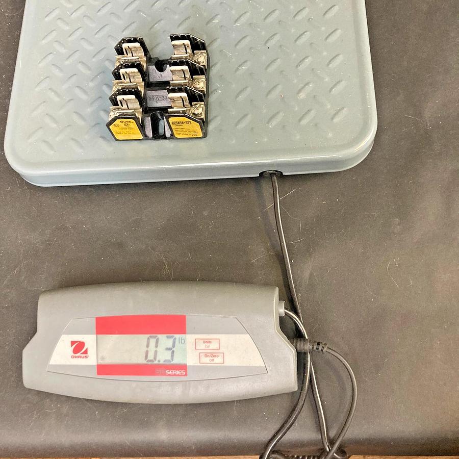 Used EATON BUSSMANN R25030-3PR FUSE BLOCK ($5 OBO)