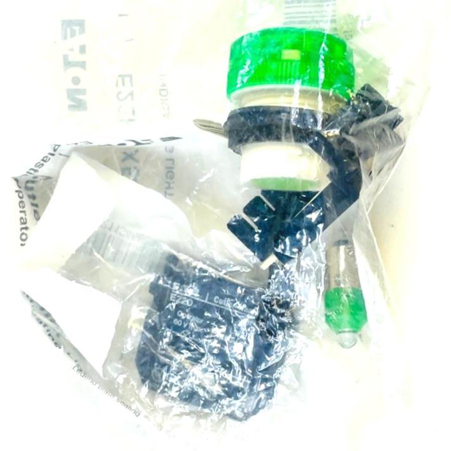 CUTLER HAMMER E22H3X54 SER A1 GREEN INDICATING LIGHT CONTACT BLOCK KIT