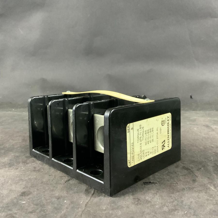 ALLEN BRADLEY 1492-PD3163 DISTRIBUTION BLOCK ($40 OBO)