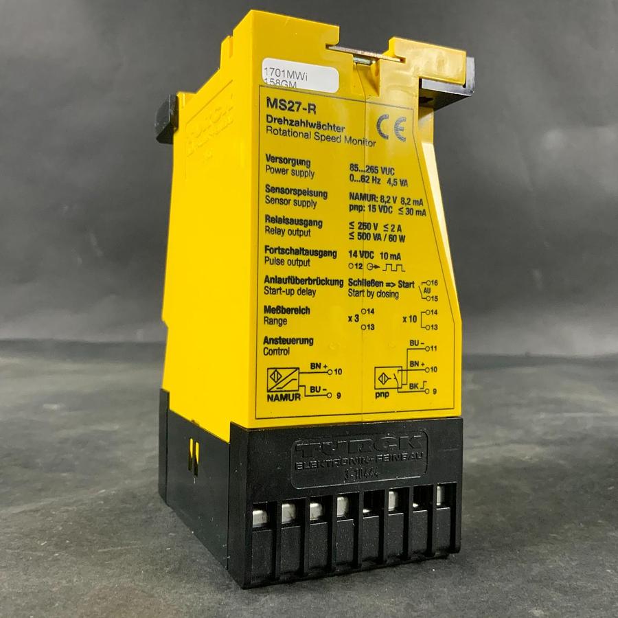 Used TURK MS27-R ROTATIONAL SPEED MONITOR ($550 OBO)