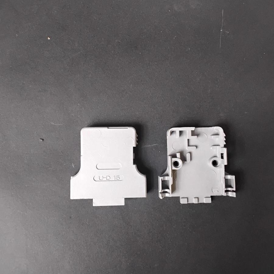 Used PHOENIX CONTACT UD-15  DIN RAIL TERMINAL BLOCK END COVERS ($5 OBO)