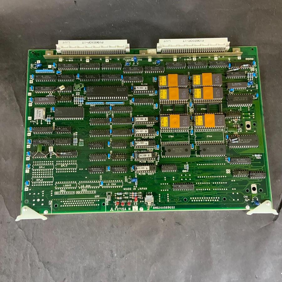 Used MITSUBISHI FX715A BN624A569G52 PC BOARD ($50 OBO)