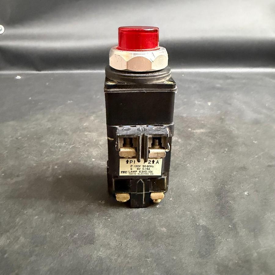 Used TOKYO ELECTRIC LS-1031D-11A RED PUSHBUTTON ($25 OBO)
