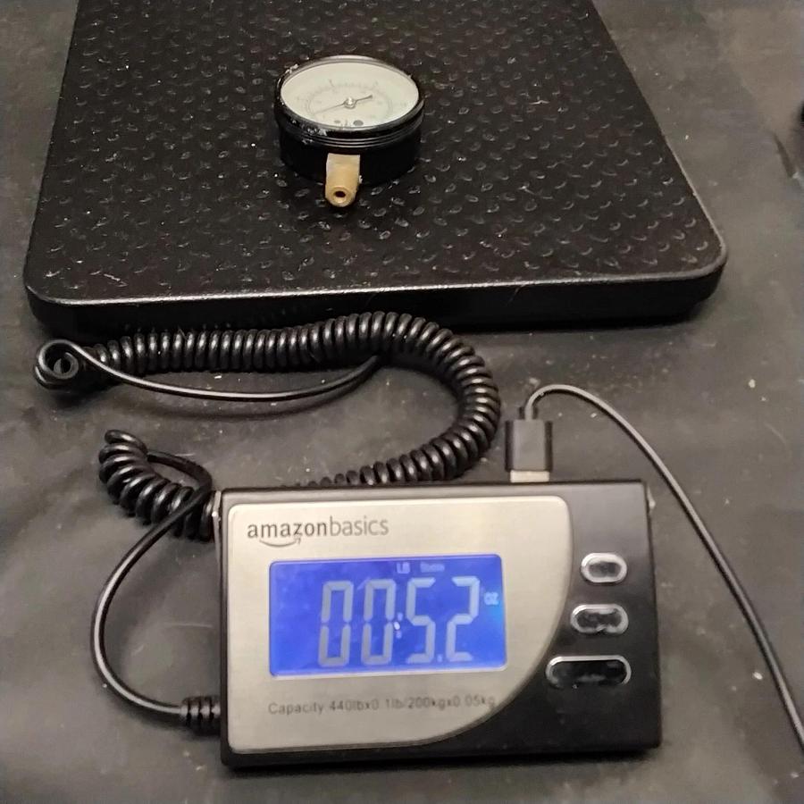 Used MARSH 0-15 PSI PRESSURE GAUGE ($14 OBO)