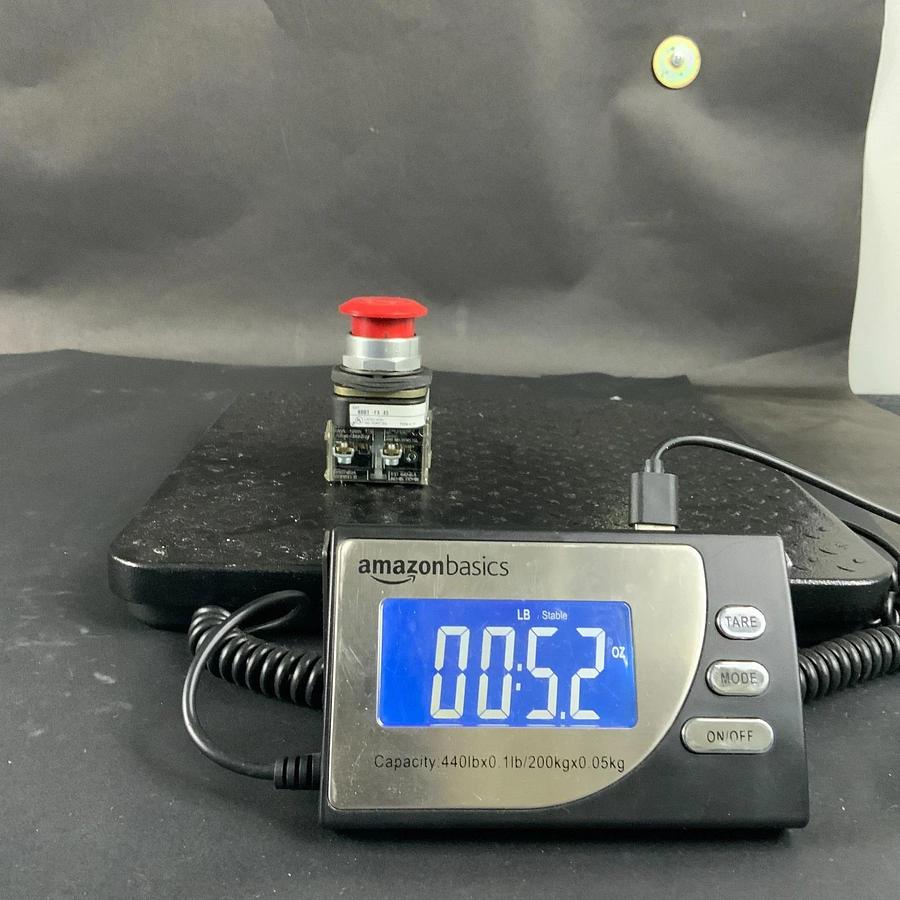 Used ALLEN BRADLEY 800T-FX A5 RED NON-ILLUMINATED PUSH BUTTON ($70 OBO)