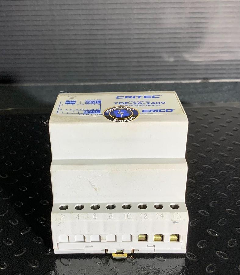 Used ERICO CRITEC TDF-3A-240V ($374.99 OBO)