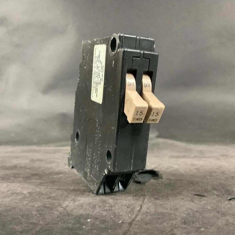 Used EATON M-1641 TWO 1 POLE CIRCUIT BREAKER ($15 OBO)