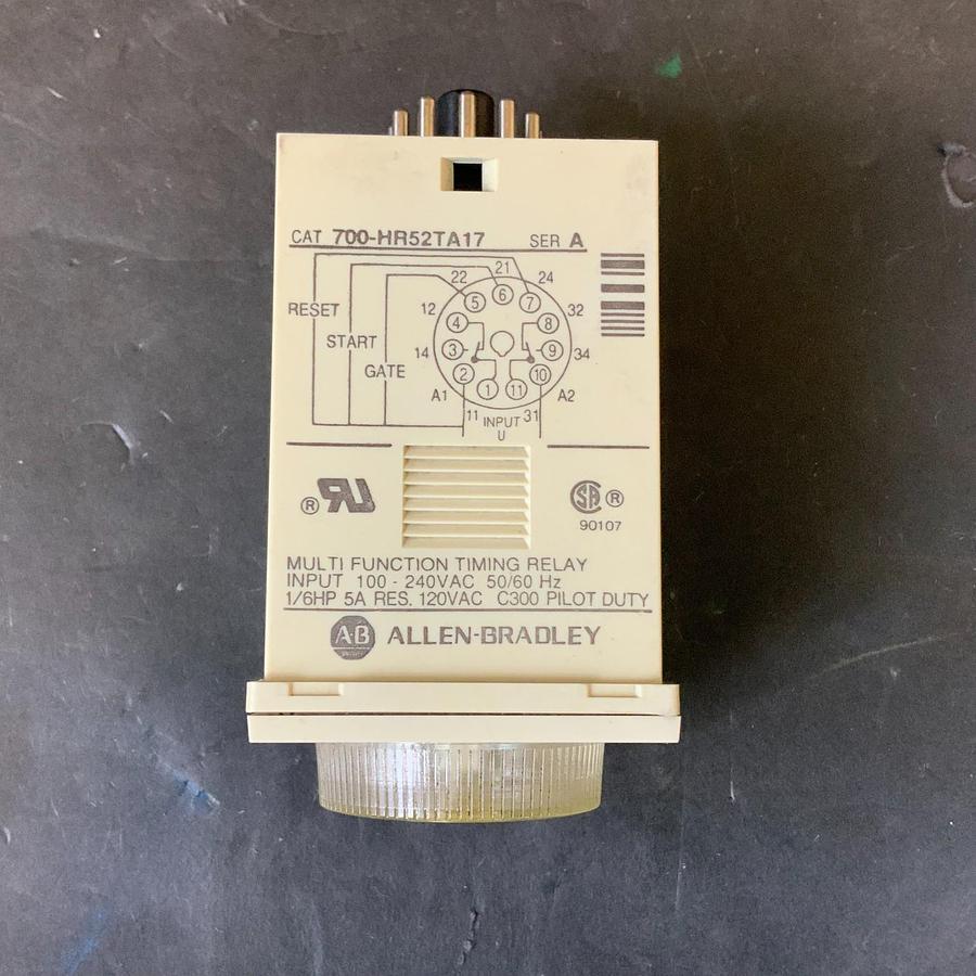 Used Allen-Bradley 700-HR52TA17 Time Relay($40 OBO)