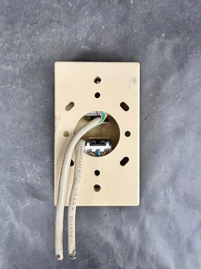 Used ETHERNET DUAL-PORT SURFACE WALL MOUNT
