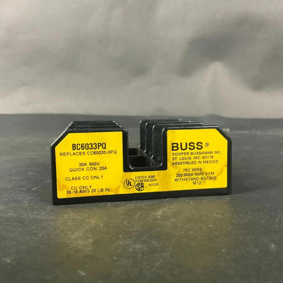 Used BUSSMANN BC6033PQ FUSE HOLDER ($10 OBO)