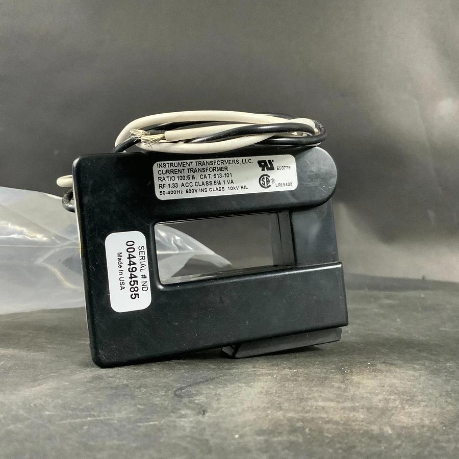 INSTRUMENT TRANSFORMERS 613-101 CURRENT TRANSFORMER ($80 OBO)