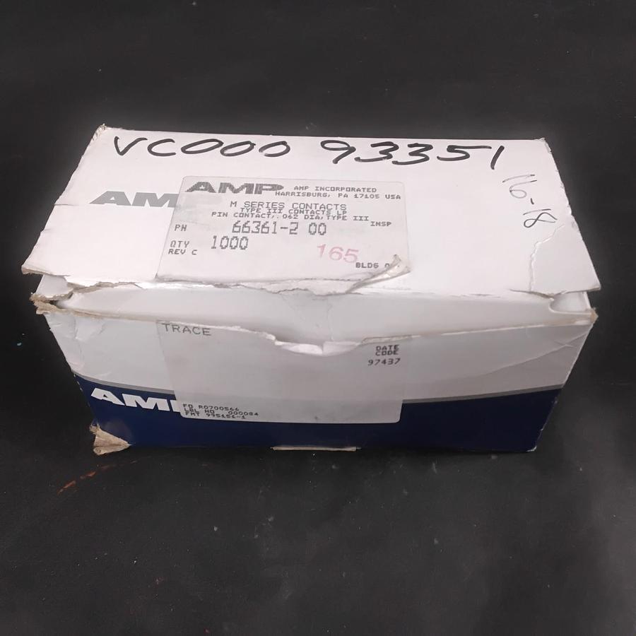 Used BOX OF AMP 66361-2 ELECTRICAL PIN CONTACTS ($10 OBO)