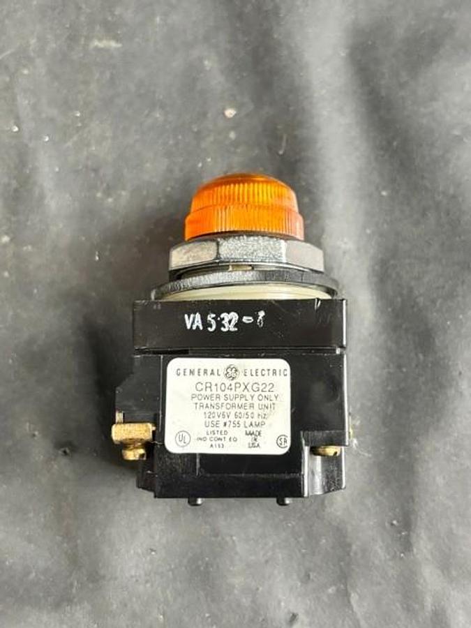 Used GENERAL ELECTRIC CR104PXG22 ORANGE POWER SUPPLY TRANSFORMER