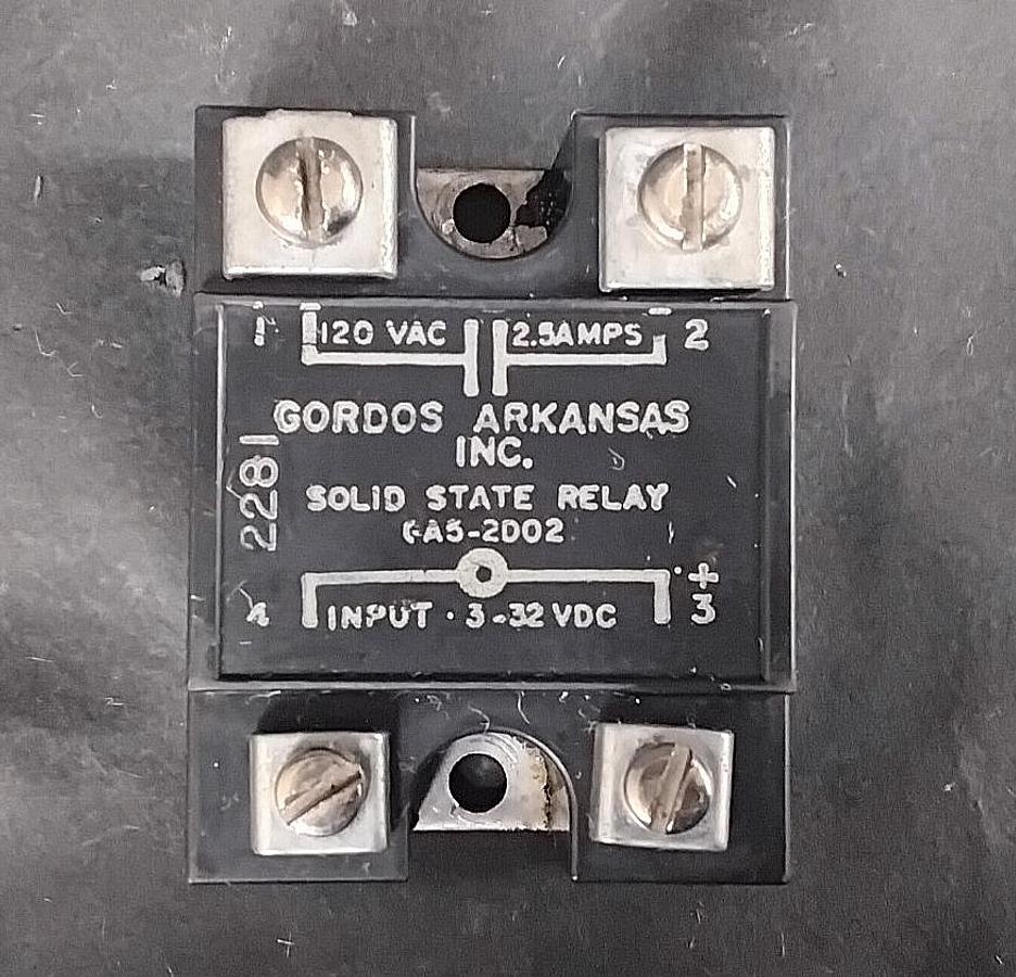 Used GORDOS GA5 -2D02 SOLID STATE RELAY ($20 OBO)