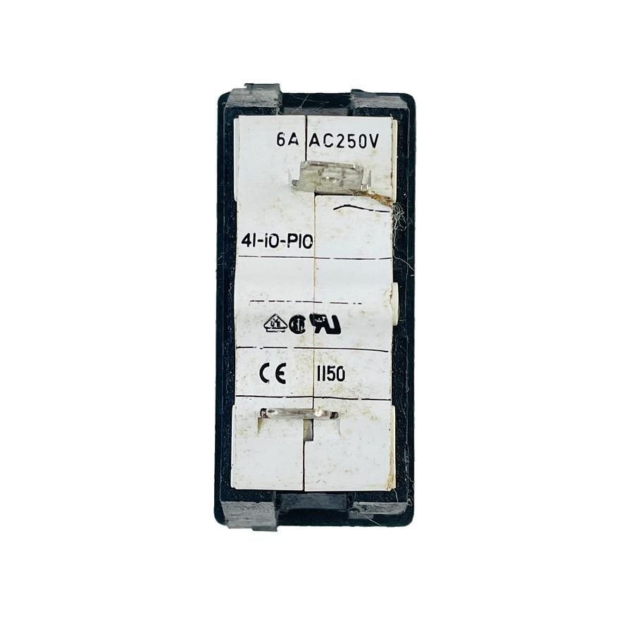 Used E-T-A 3140-P10-F30-WS02K THERMAL CIRCUIT BREAKER 6A 250VAC WHITE ROCKER SWITCH