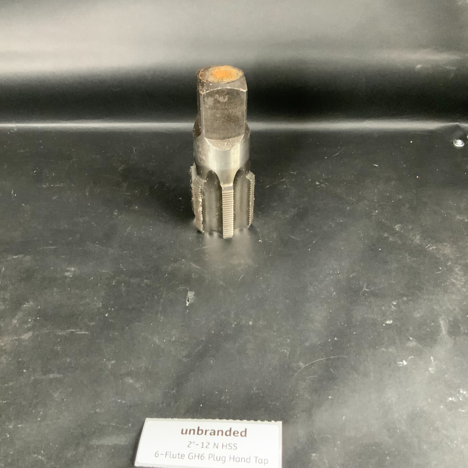 Used Unbranded 2”-12 N HSS 6-FLUTE GH6 PLUG HAND TAP ($90 OBO)