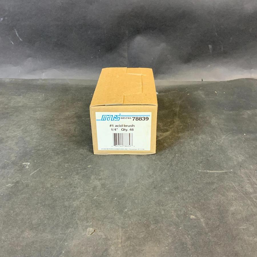 Used MARS 685744-78839 #1 1/4” ACID BRUSH - BOX OF 48 ($8 OBO)