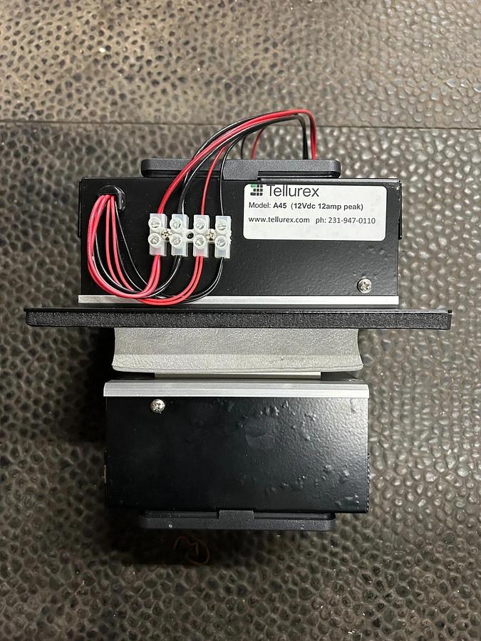Tellurex A45 GE Cooling Engine 12 VDC 12 Amp Electric head exchange