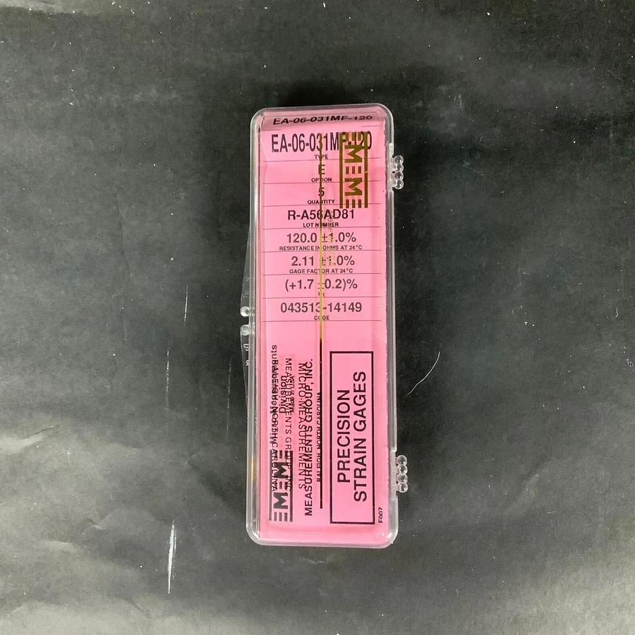 MICRO-MEASUREMENTS EA-06-031MF-120 PRECISION STRAIN GAUGE - 1 UNIT ($5 OBO)