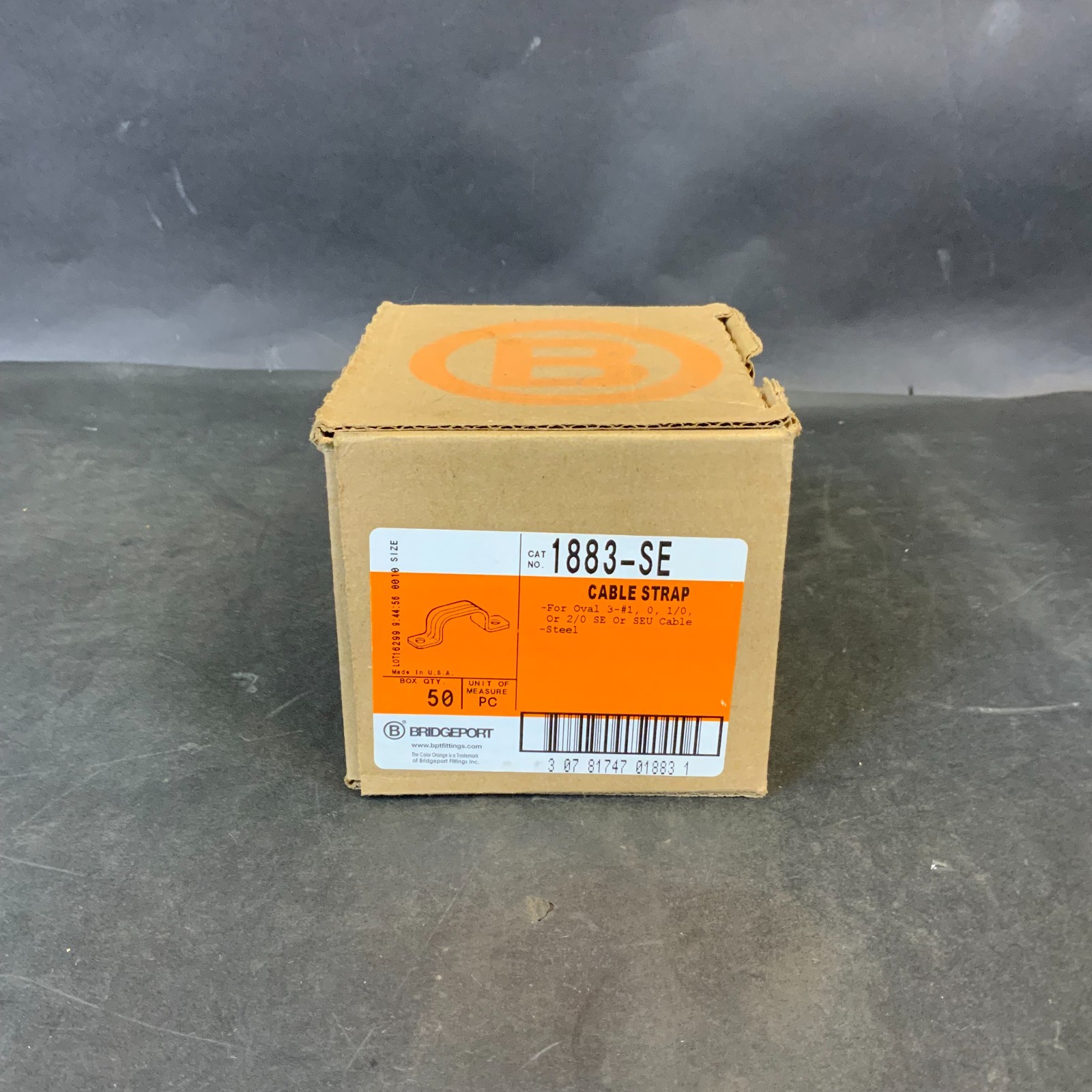 Used BRIDGEPORT 1883-SE CABLE STRAP - BOX OF 50 ($45 OBO)