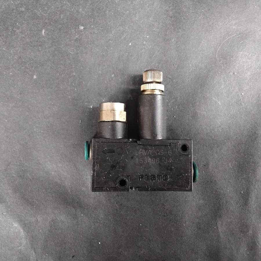 Used FESTO LRMA-QS-6 PRESSURE REGULATOR ($15 OBO)