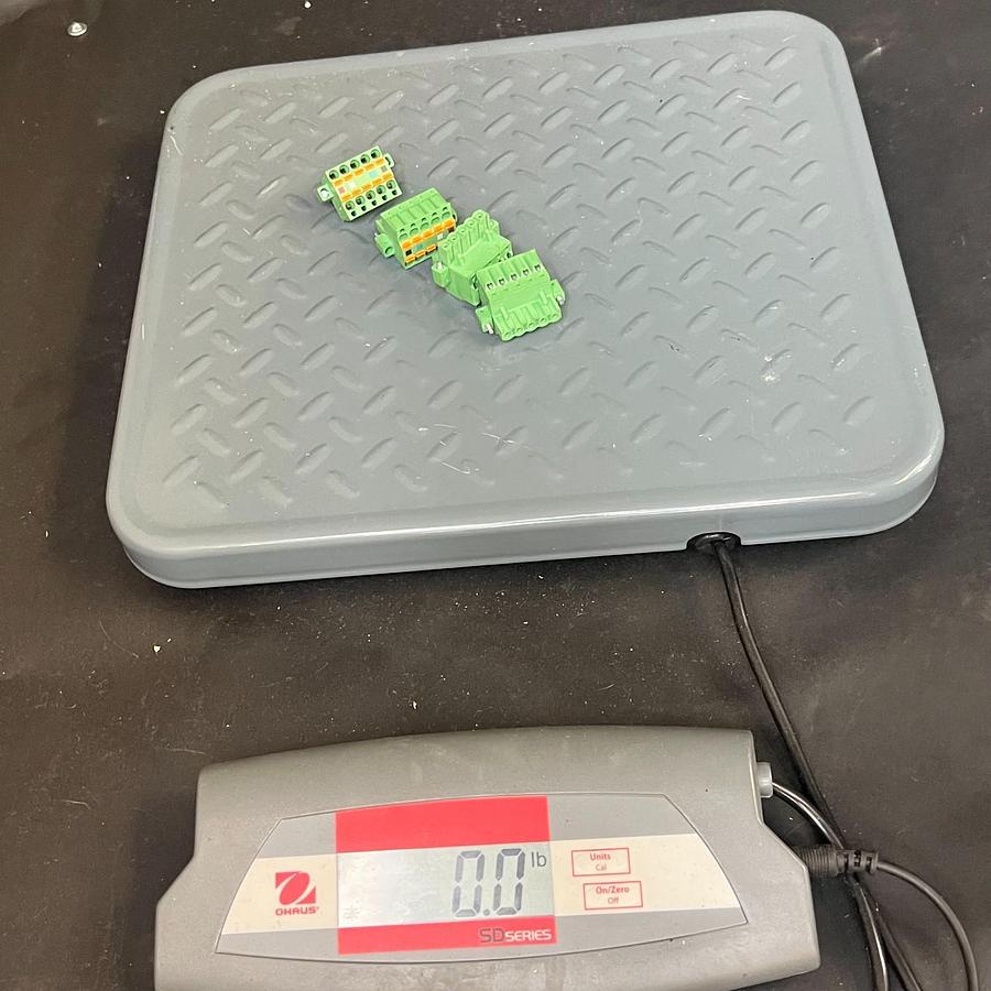 Used PHOENIX CONTACT PA66-FR TERMINAL BLOCK CONNECTOR - SET OF 4 ($10 OBO)