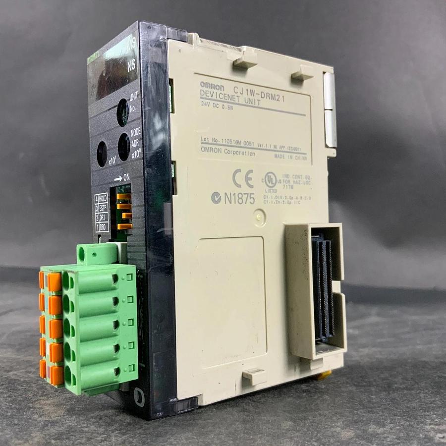 Used OMRON CJ1W-DRM21 DEVICENT UNIT ($75 OBO)