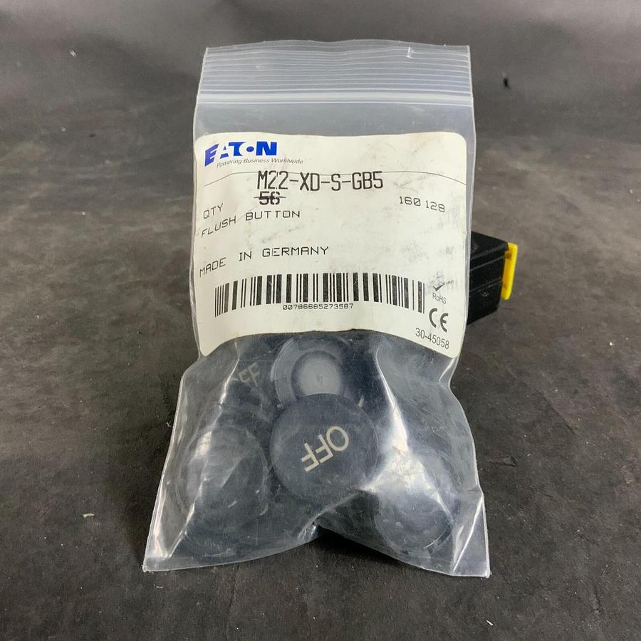 Used EATON M22-XD-S-GB5 OFF BUTTON - SET OF 50 ($85 OBO)