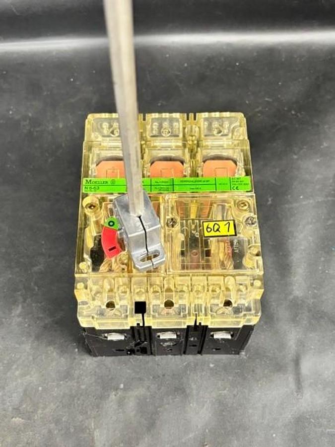 Used MOELLER N6-63 DISCONNECT SWITCH
