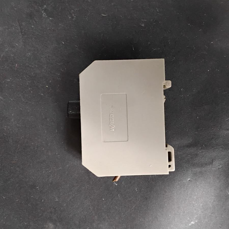 Used WAGO 282-122 FUSE TERMINAL BLOCK ($15 OBO)