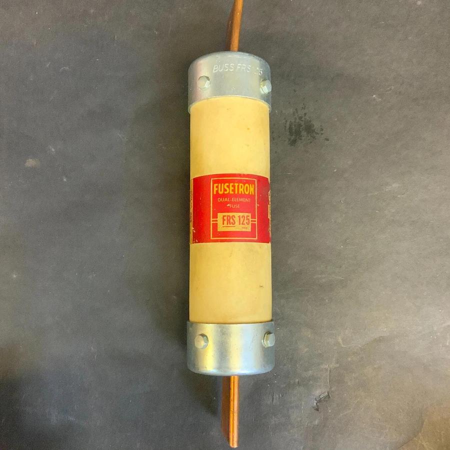 Refurbished BUSSMANN EATON FRS-125 FUSE ($20 OBO) - REFURBISHED OLD STOCK