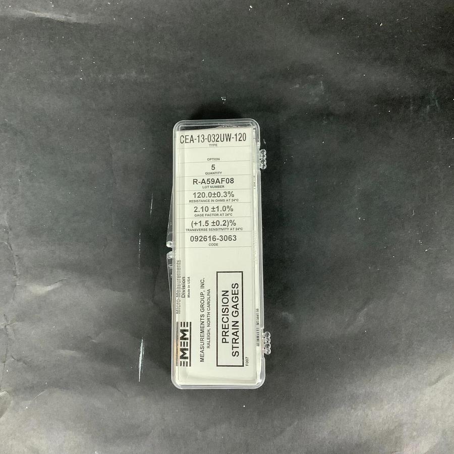 MICRO-MEASUREMENTS CEA-13-032UW-120 PRECISION STRAIN GAUGE - BOX OF 5 ($25 OBO)