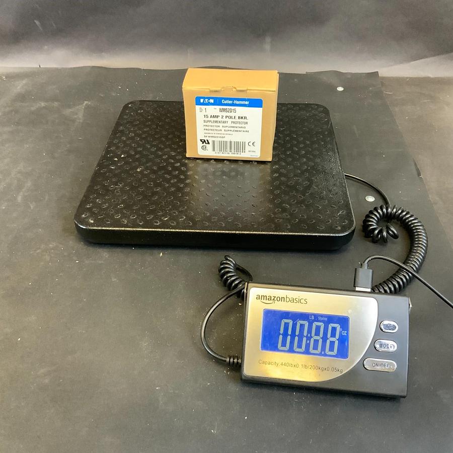 EATON WMS2D15 CIRCUIT BREAKER ($7 OBO)