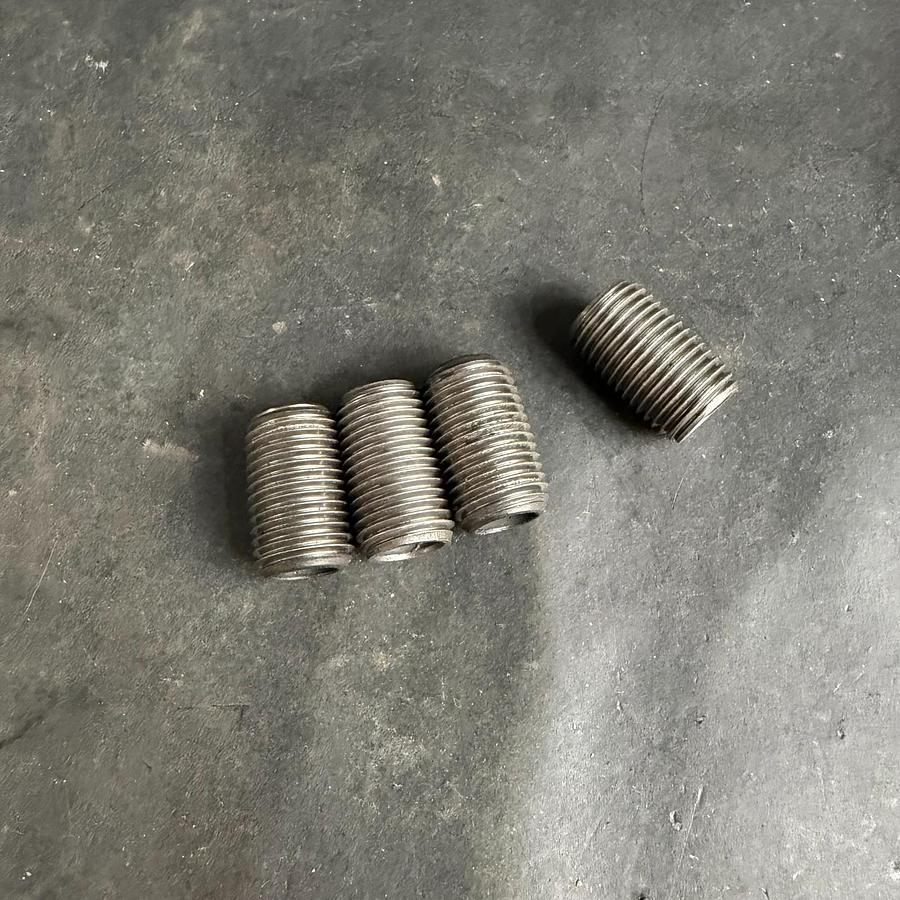 Used MSC 1/4X7/8 BLK WELDED NIPPLE