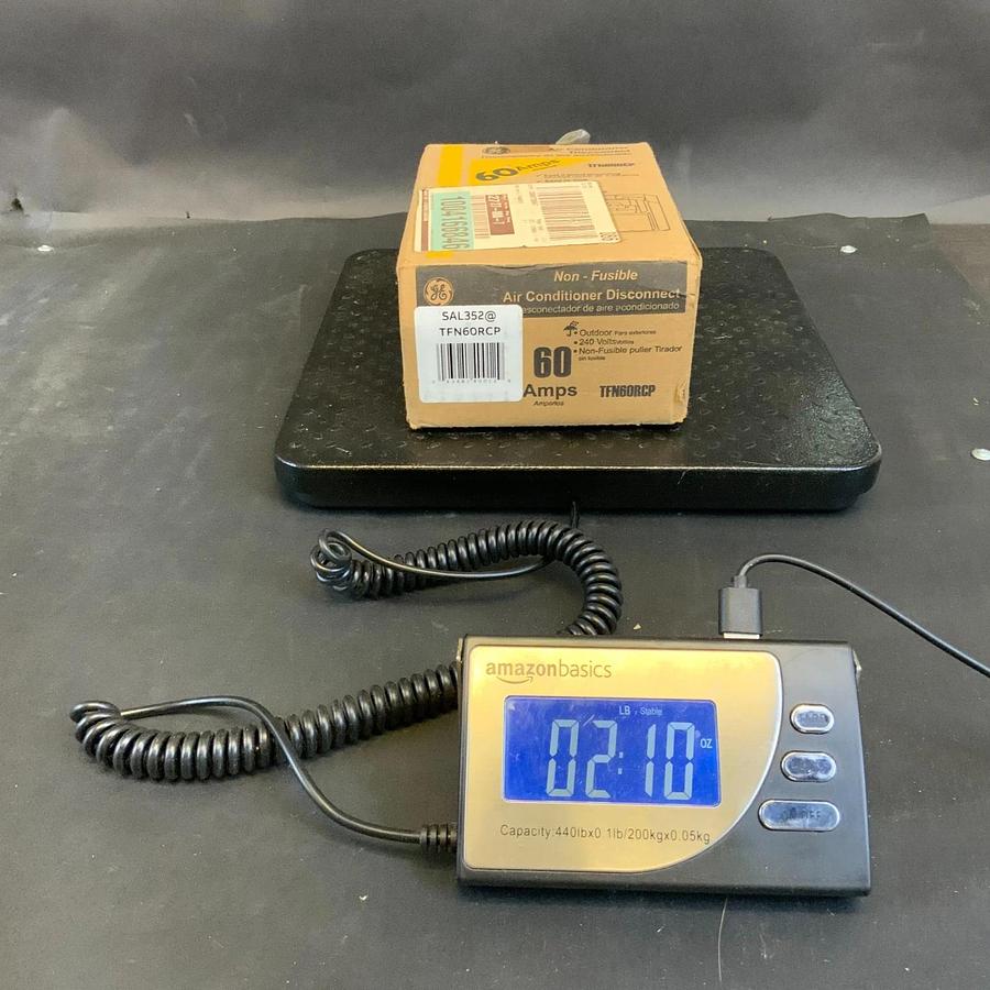 Used GE TFN60RCP NON-FUSIBLE AIR CONDITIONER DISCONNECT - USED ($12 OBO)