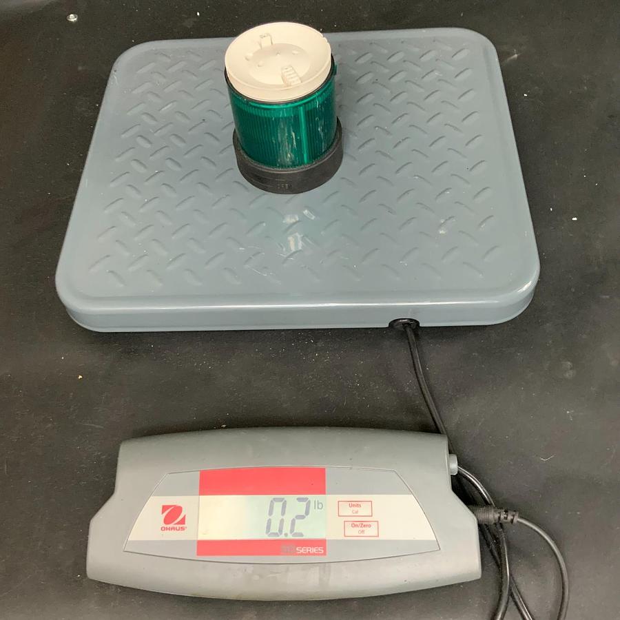 Used TELEMECANIQUE XVB C33 GREEN STACK LIGHT ($10 OBO)