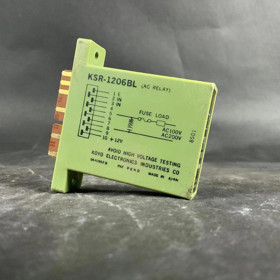 KOYO KSR-1206BL AC RELAY ($80 OBO)