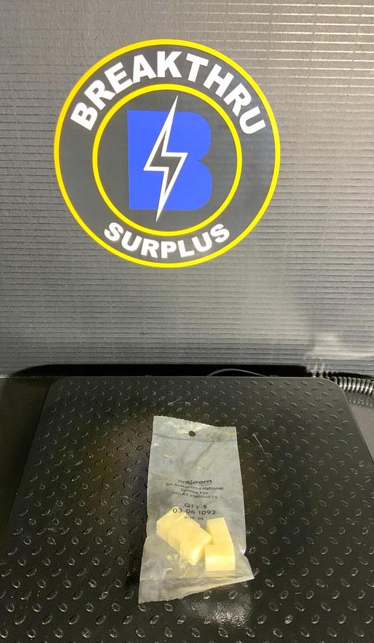 Used MOLEX 03-06-1092 PIN AND SOCKET RECEPTACLE HOUSING - PACK OF 5 ($1.39/EACH OBO)